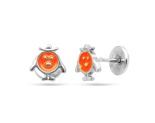 Серьги, эмаль, ЗК6000489