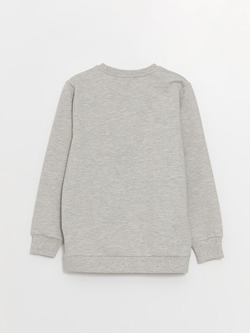 Bisiklet Yaka Bask?l? Uzun Kollu Erkek ?ocuk Pijama Tak?m? - Waikiki фото 3