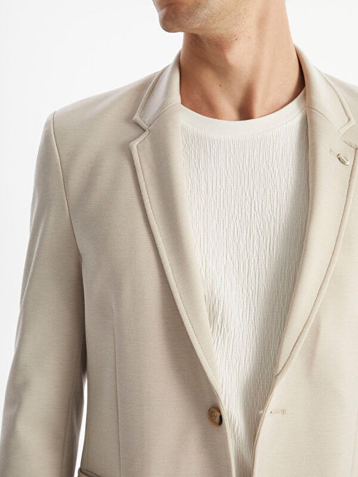 Dar Kal?p Erkek Blazer Ceket