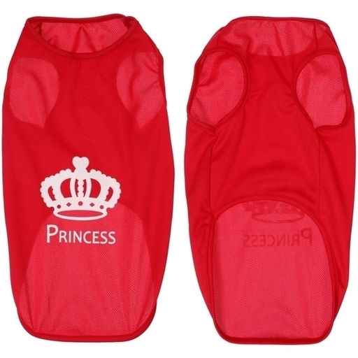 Цена за 2 шт. Майка для кошек и собак мелких пород "Бонита на стиле", мамина принцесса, размер ХL (обхват шеи 36, длина спинки 39см, объем груди 54см, от 9 до 11кг)