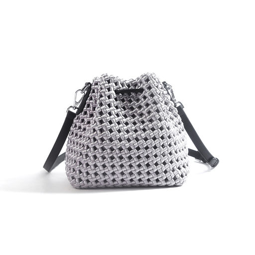 Женская сумка, нейлон, MIRONPAN 11235 Серебро  фото 4