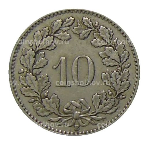 10 раппенов 1928 года Швейцария