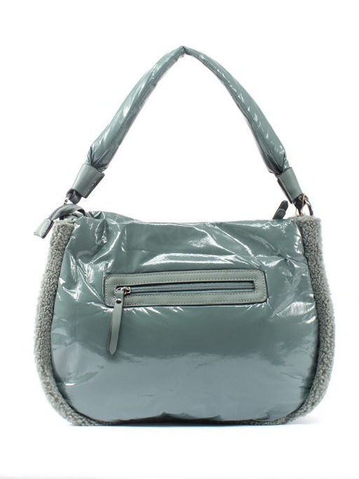 Сумка женская искусственная кожа BT-ST 0710, 1отд, плечевой ремень, зеленый SALE 258526 - Adelia фото 7
