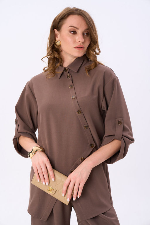 Костюм NIKVA н988-3 мокко  фото 3