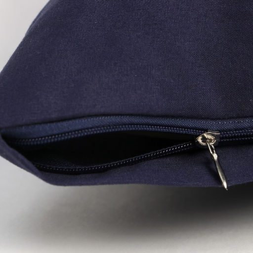 Наволочка декоративная Экономь и Я цвет синий, 40 х 40 см, полиэстер  фото 3