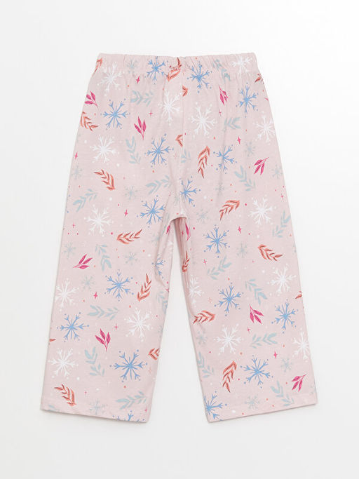 Beli Lastikli Bask?l? K?z ?ocuk Pijama Alt - Waikiki фото 2