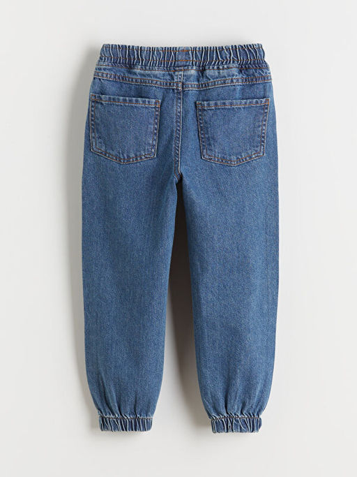 Beli Lastikli Erkek ?ocuk Jean Pantolon