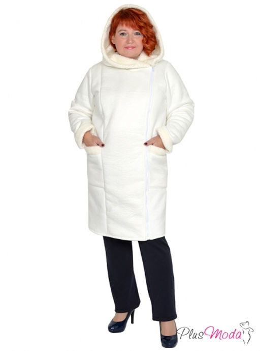 Жакет-дубленка Модель №1385 размеры 44-84 - Plusmoda фото 21