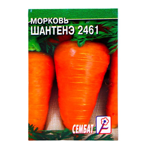 Цена за 5 шт. Семена Морковь "Шантенэ 2461", 0,5 г
