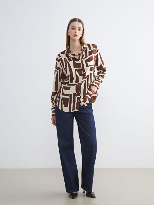 Desenli Kad?n G?mlek