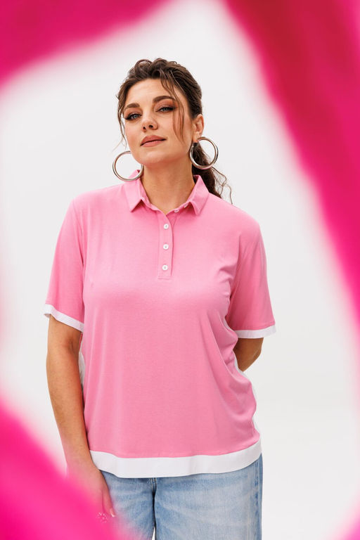 Футболка ANELLI 1571 лепесток пиона фото 6