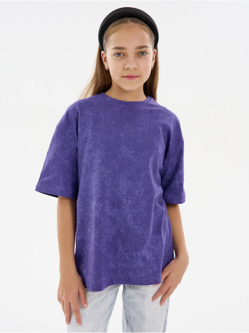 Футболка Винтаж фиолет Девочка - София фото 12