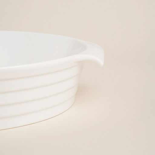 Форма для выпечки SL Home «Санторини», 2.2 л, 28.8×25.6×6 см, жаропрочная керамика, белая