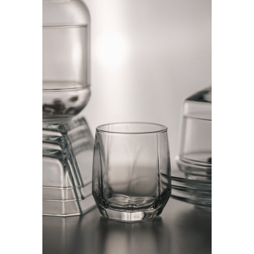 Набор стаканов Lav «Алмаз», 215 мл, 7×8 см, 6 шт., стекло, прозрачный