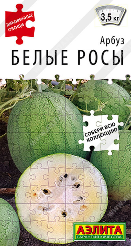 6014U Арбуз Белые росы 5шт