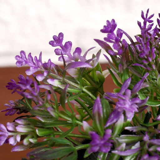 Искусственный цветок в горшке «Седум», 6×10 см, МИКС