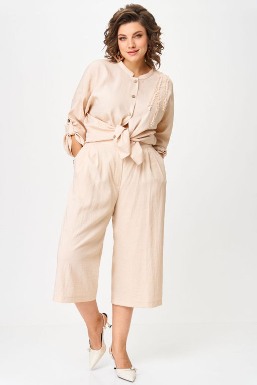 Костюм Aira Style 24229 бежевый