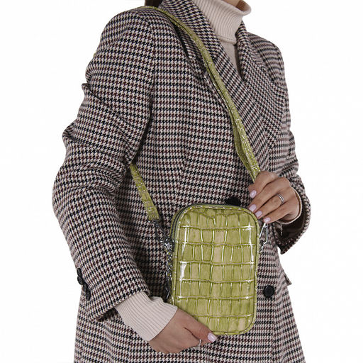 Сумка 270170 green Velina Fabbiana-Safenta