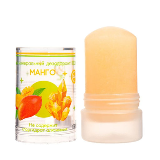 Цена за 2 шт. Минеральный дезодорант «Манго» 120 г