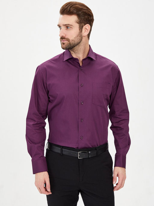 Сорочка мужская длинный рукав GREG 740/119/LID  фото 8