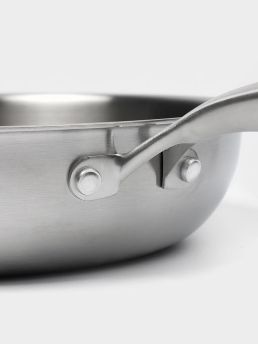 Сковорода высокая 3Ply Hanna Knövell, d=28 см, h=7 см, толщина 2.2 мм, индукция, нержавеющая сталь