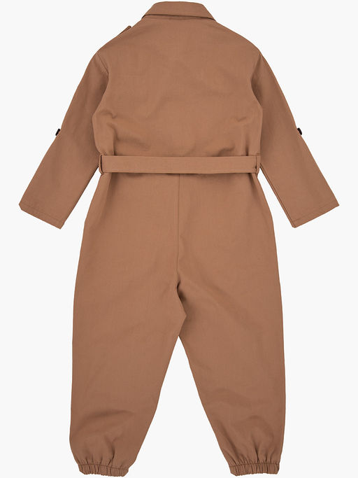 Комбинезон для девочки UD 7474 св.коричневый - Mini maxi фото 7