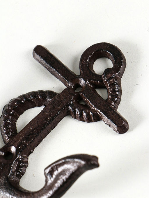 Настенный крючок декоративный Якорь, металл, 13.5?12?3.5 см