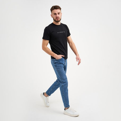Футболка мужская KAFTAN Pizdec, размер 50, чёрная