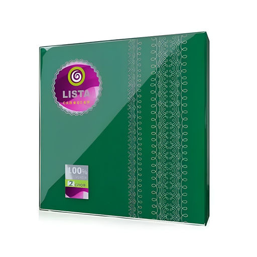 Салфетки "Lista" 330*330, 40 л, 25 пач/уп, 1 слой, цветные арт. ФР-00004313/14/14/16/17