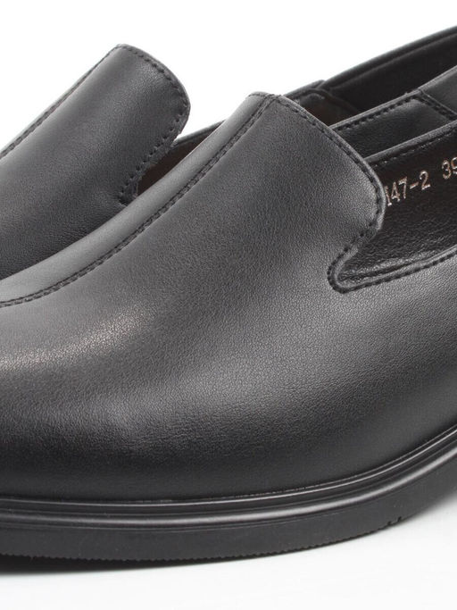06-M47-2 BLACK Туфли женские (натуральная кожа)