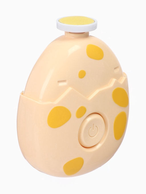 Маникюрный набор «Детский триммер для ногтей. Дино яйцо», 3 сменные насадки, от 0 мес.