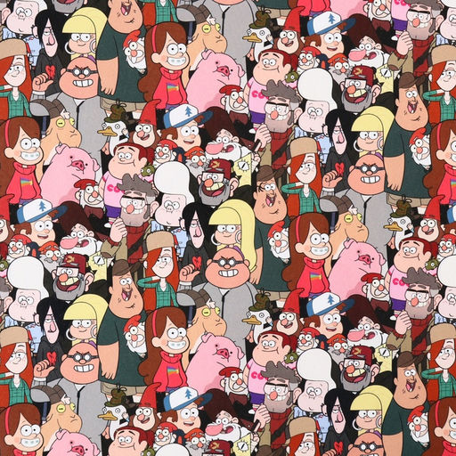 Цена за 10 шт. Упаковочная бумага «Друзья», 70 × 100 см