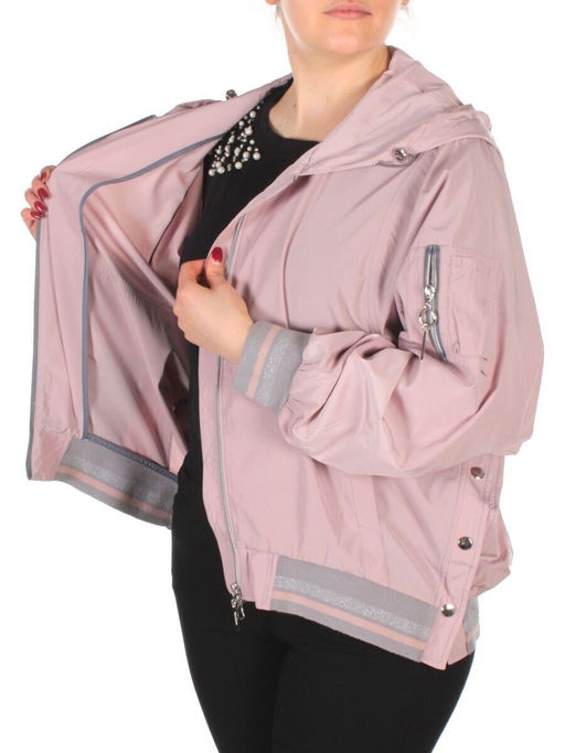 9711/-29 PINK Ветровка женская RIKA (полиэстер) - Фабричный китай фото 9
