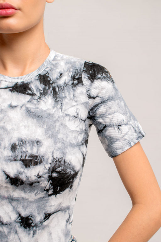 Арт.3203/3 Футболка женская 42-48 (4 шт) Цвет:серый,белый - Калинка фото 8