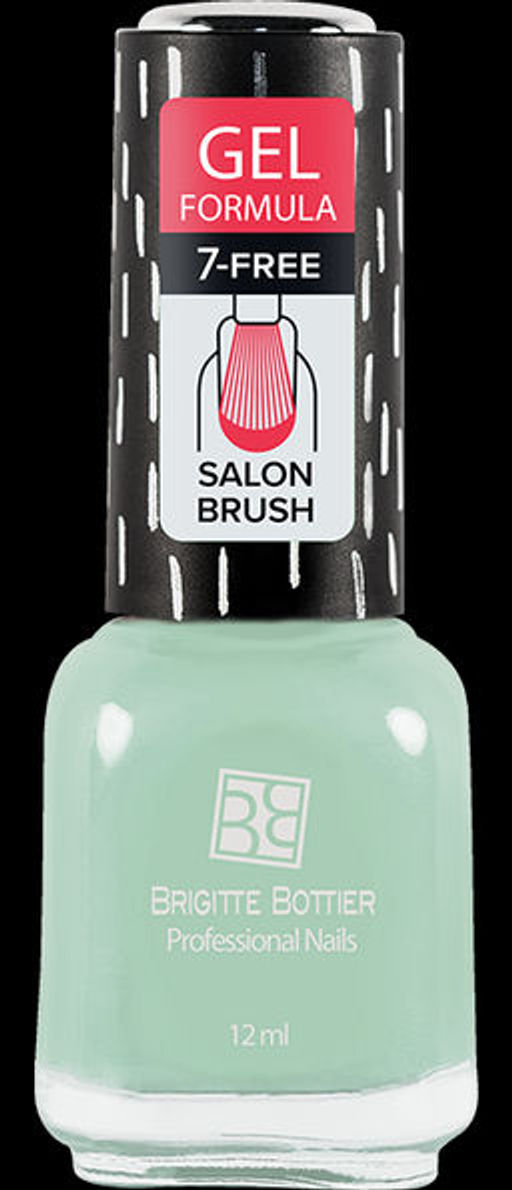 Brigitte Bottier лак для ногтей GEL FORMULA тон 83 перечная мята 12мл/3