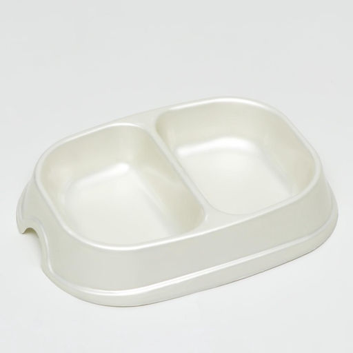 Цена за 2 шт. Миска 2200 мл, белая перламутровая - Simaland фото 2