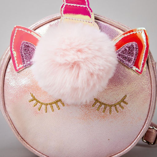 Сумка детская Волшебный единорог на молнии, цвет розовый - NAZAMOK KIDS фото 5