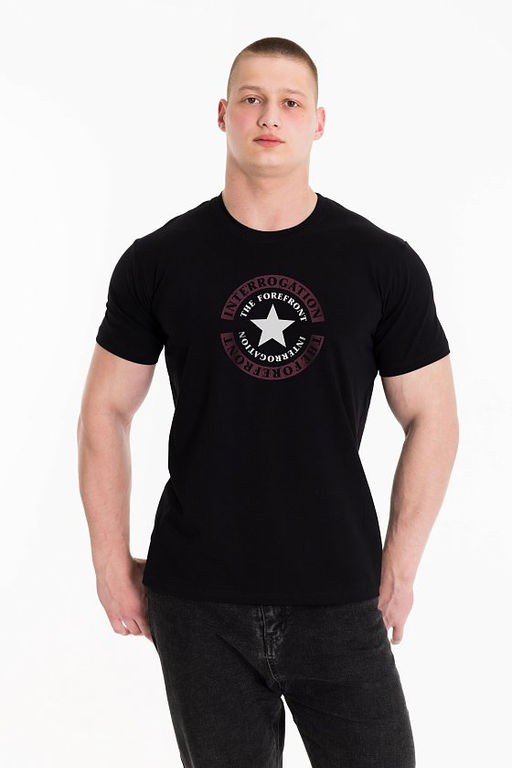 Футболка М126020Па Черный - Елена фото 2