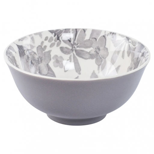 BLOOMING Салатник 15,6 см серый арт. DMD243