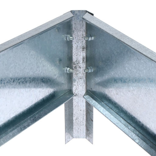 Клумба оцинкованная, 70×15 см, «Терция», Greengo