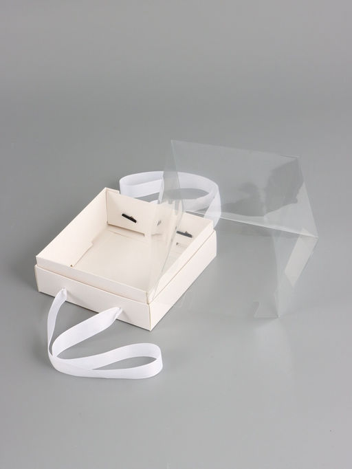 Цена за 2 шт. Коробка под бенто-торт 16 х 16 х 12,5 см