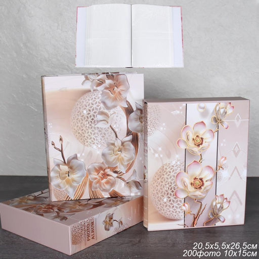 Фотоальбом 200 фото 10х15 / 9397 /уп 36/ - Галеонтрейд фото 7