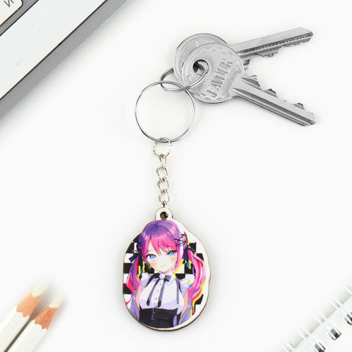Цена за 2 шт. Брелок для ключей со значком «В твоих глазах», аниме