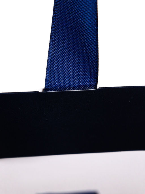 Пакет подарочный «Синий», 28×20×10 см