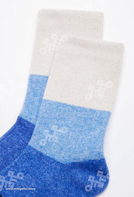 Носки из монгольской шерсти (арт. 01120) - Тод оймс ххк фото 3