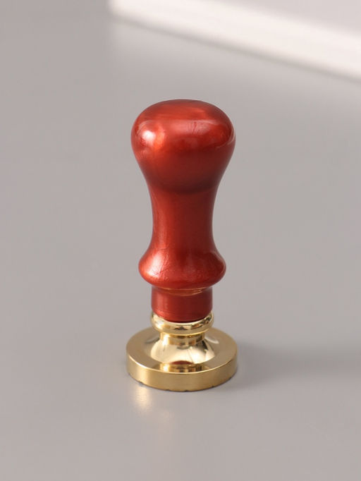 Печать для сургуча с пластиковой ручкой «Сетка с бантиками», 6.3×2.5×2.5 см