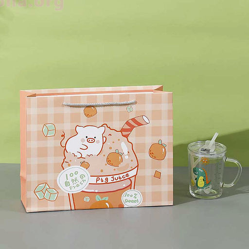 Подарочный пакет Fruit juice средний - Купи слона фото 2