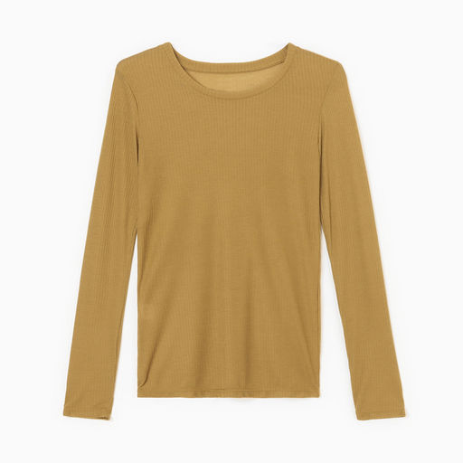 Лонгслив женский KAFTAN: Basic line, тёмно-оливковый, размер 48-50