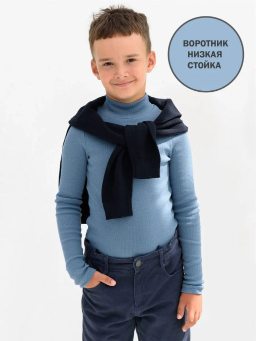 Водолазка кашкорсе Хлопок 95% (стойка) - Оптима фото 2