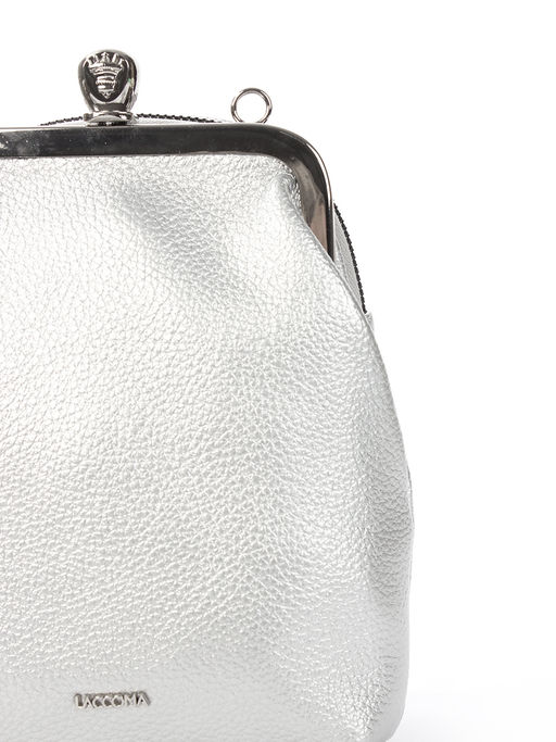 LACCOMA сумка Нефертити-Y2005-серебристый эко кожа хлопок